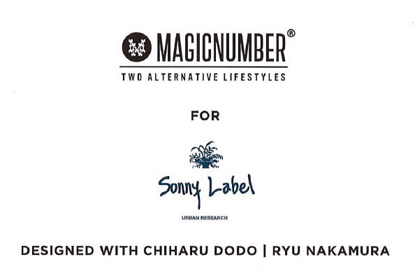 FOR Sonny Label “DESIGNED WITH CHIHARU DODO | RYU NAKAMURA