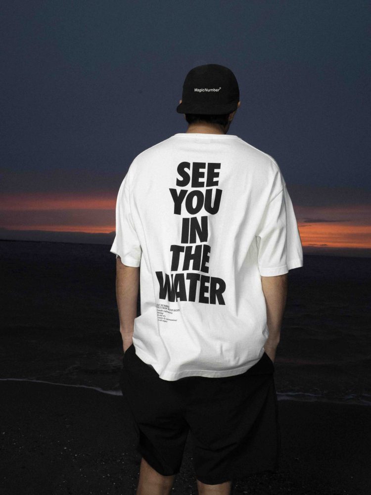 US COTTON SEE YOU IN THE WATER S:S TEE