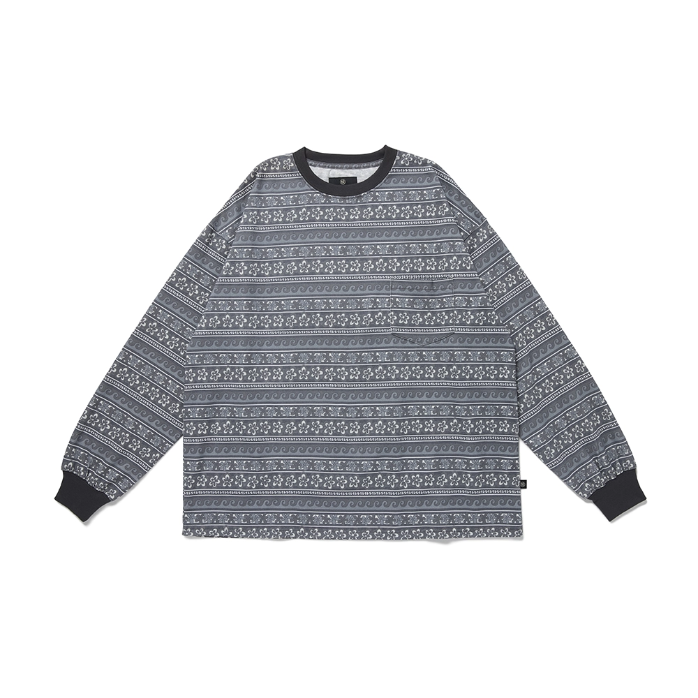 FLOWER BORDER US T-SHIRT