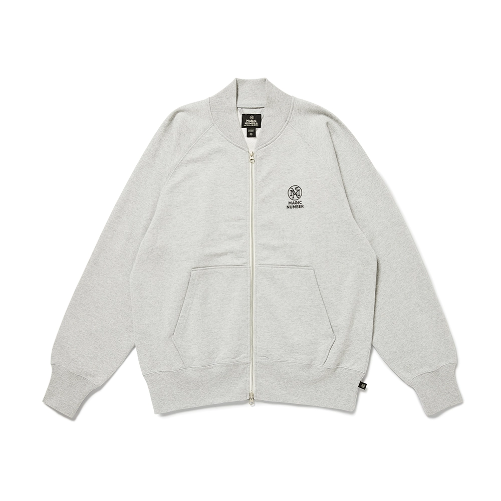 RETRO RAGLAN ZIP SWEAT