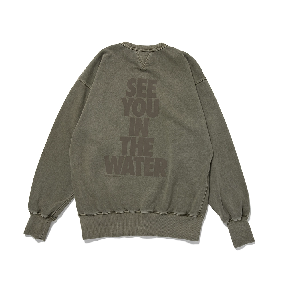 SEE YOU IN THE WATER PIGMENT CREW SWEAT