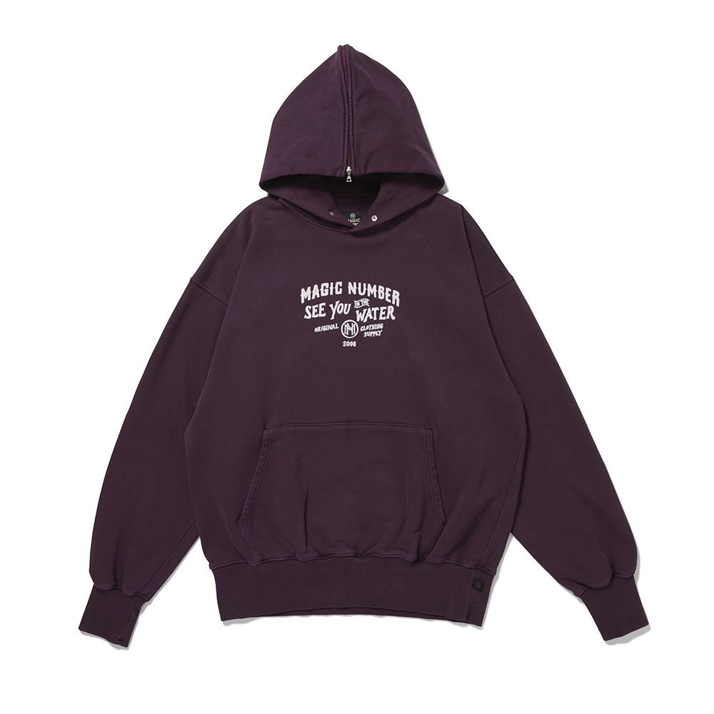 OLD SIGN WASED ZIPHOOD SWEAT