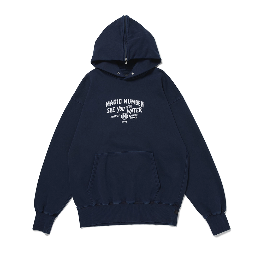 OLD SIGN WASED ZIPHOOD SWEAT