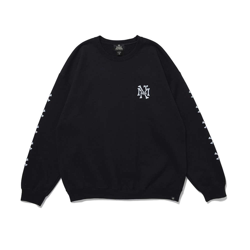 BONES EMBLEM CREW SWEAT