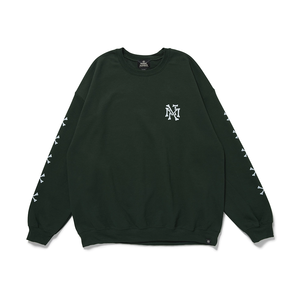 BONES EMBLEM CREW SWEAT