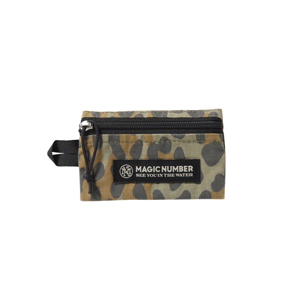 COTTON RIP LEOPARD CARD CASE