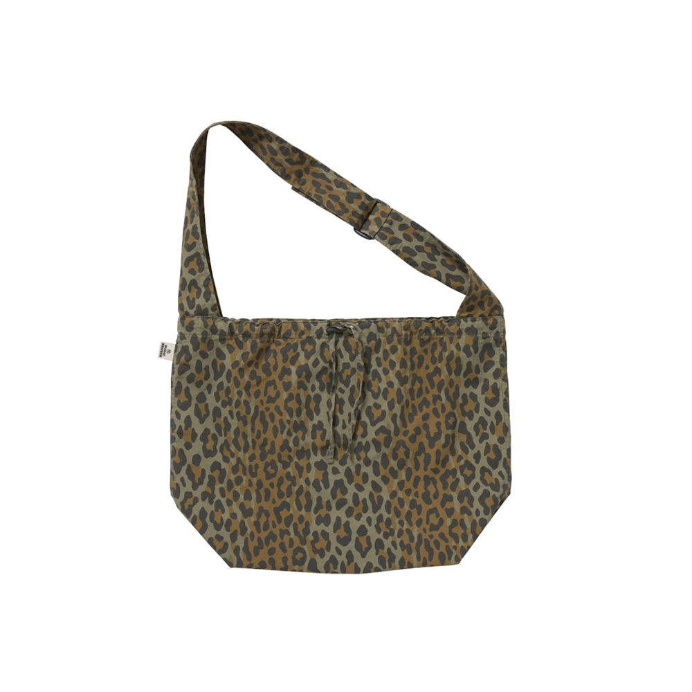COTTON RIP LEOPARD TOTE BAG
